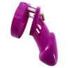 FUKR Cage de chasteté Silicone Bran 9 x 3cm Violette